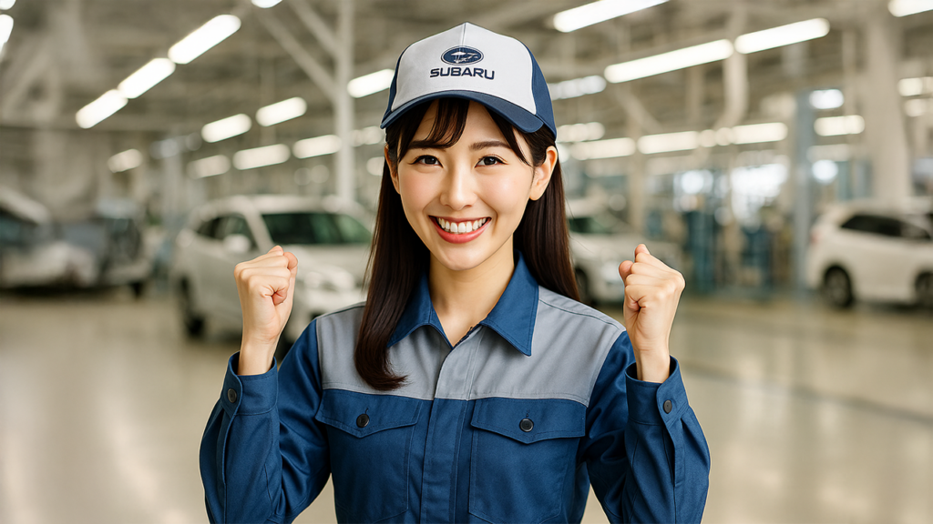 スバル期間工の女性