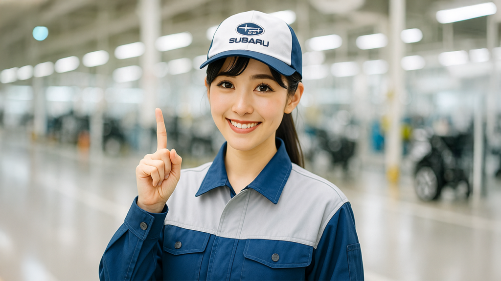 スバル期間工の女性