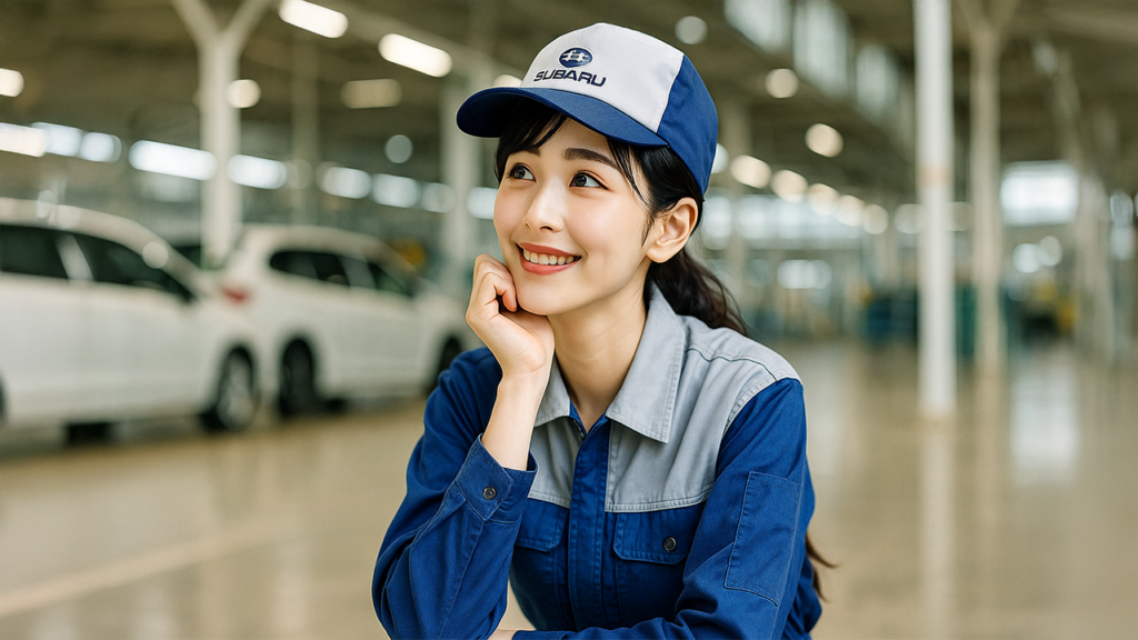 スバル期間工の女性
