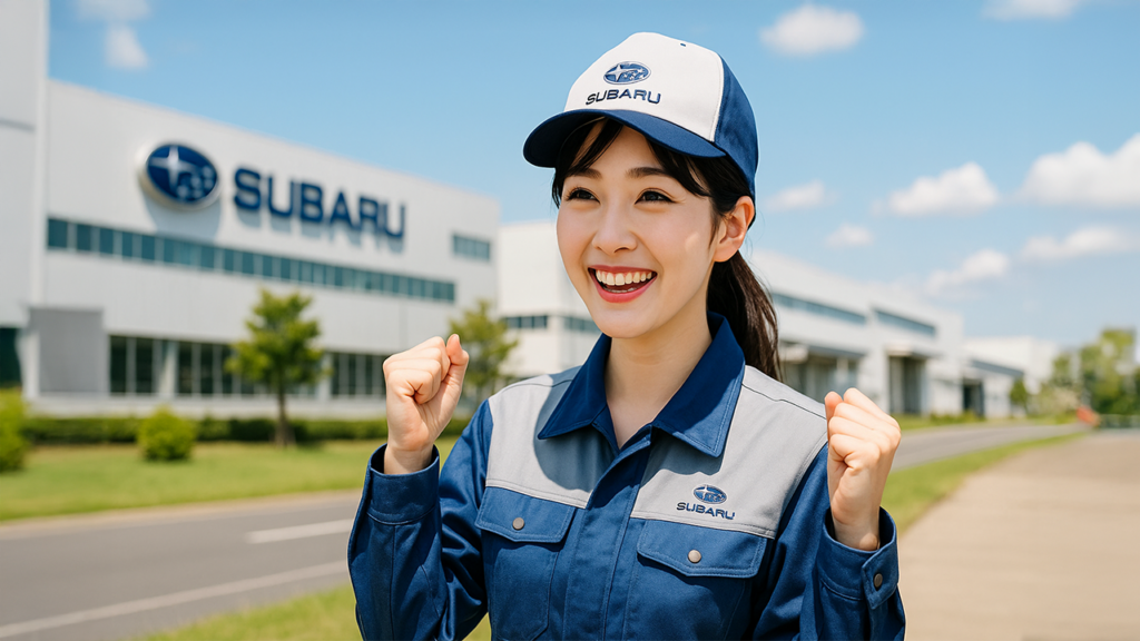 スバル期間工の女性