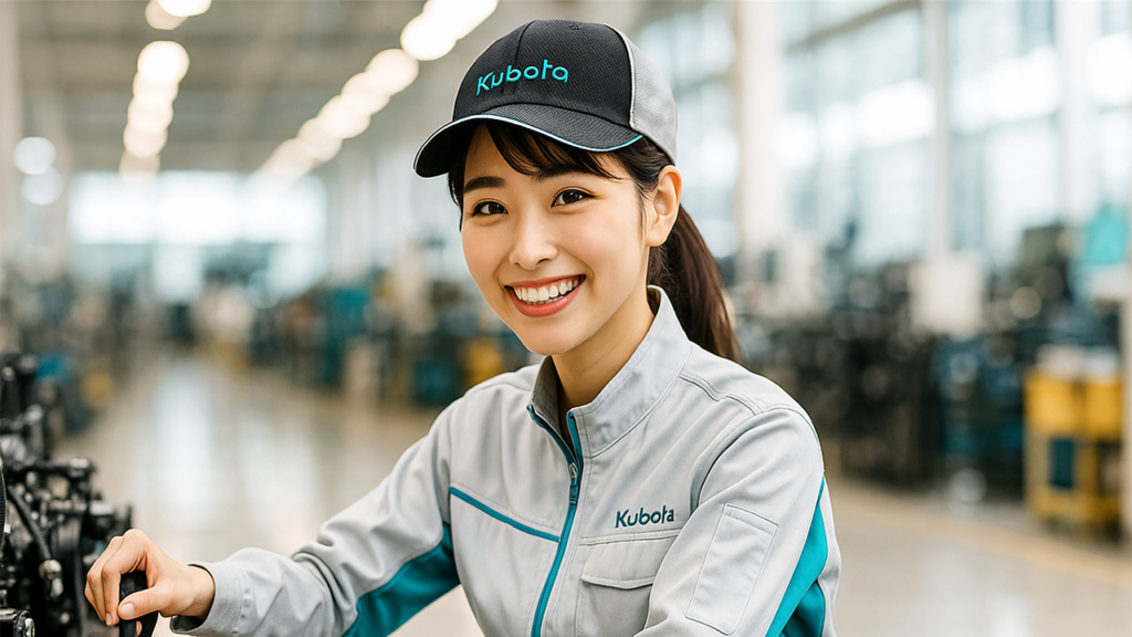 クボタ期間工の女性