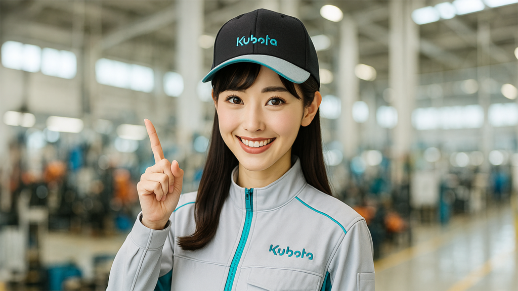 クボタ期間工の女性