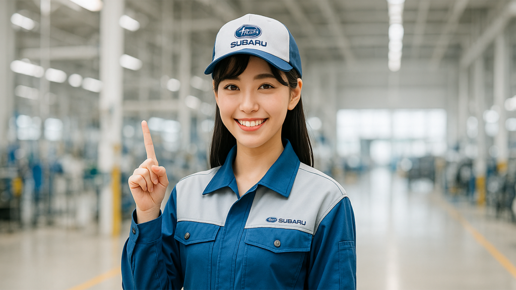 スバル期間工の女性