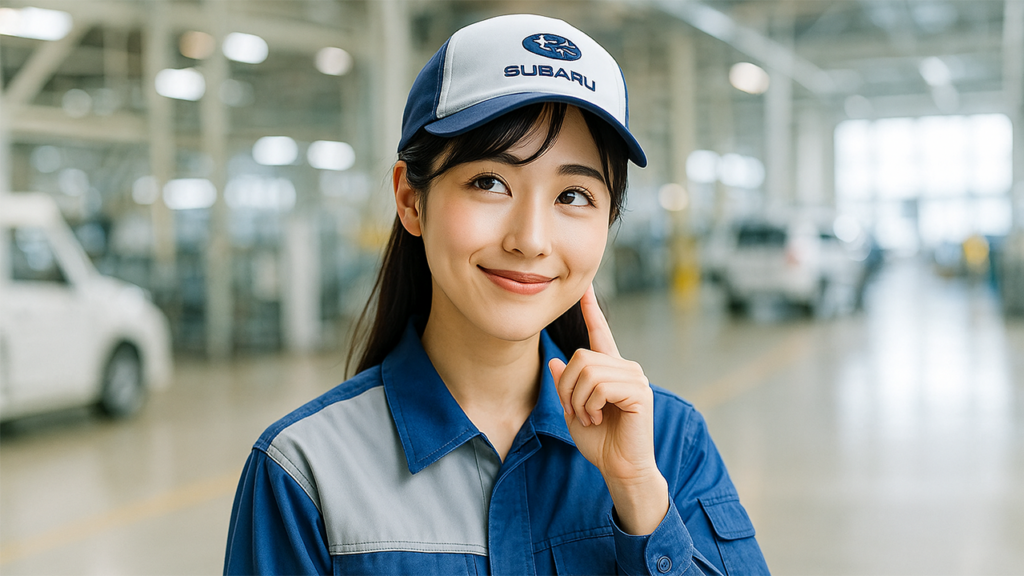 スバル期間工の女性