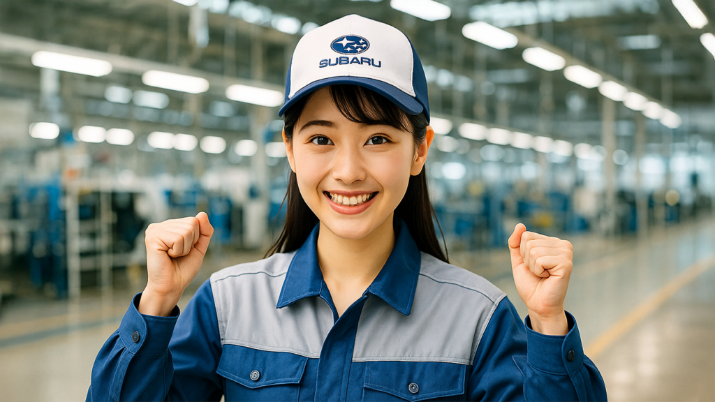 スバル期間工の女性