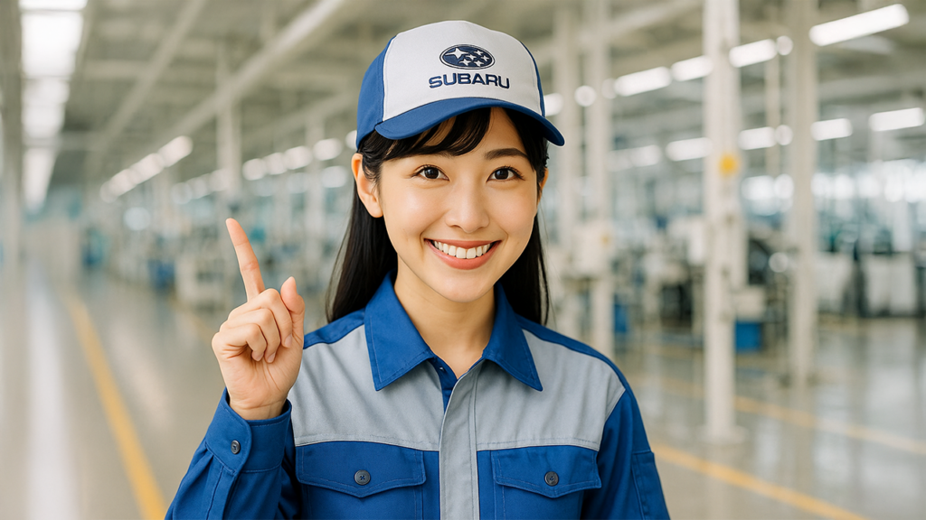 スバル期間工の女性