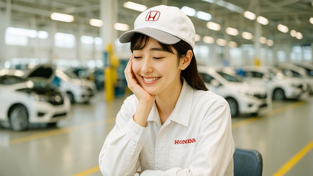 ホンダ期間工の女性