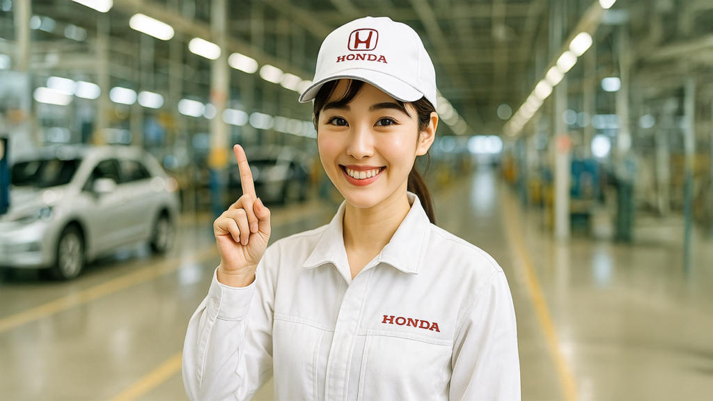 ホンダ期間工の女性