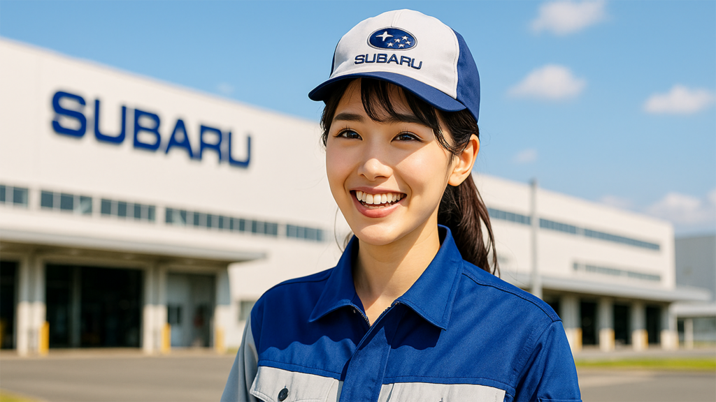 スバル期間工の女性