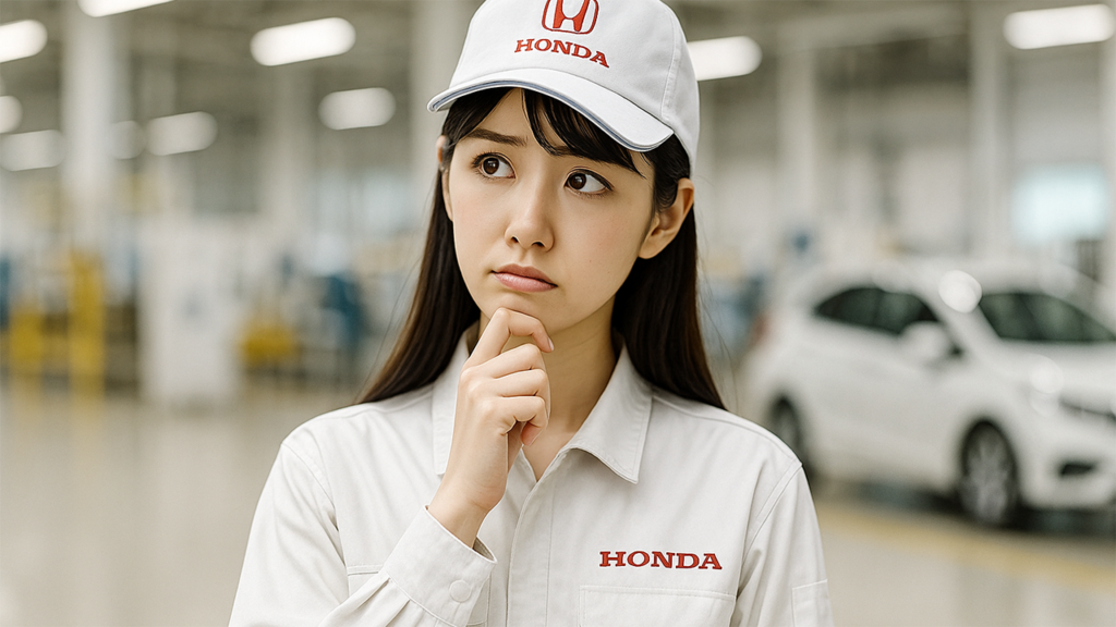 ホンダ期間工の女性