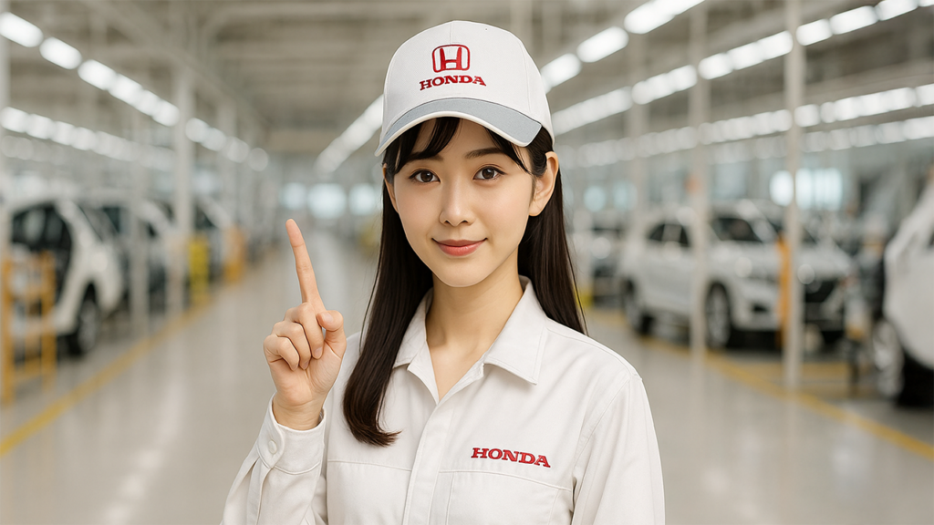 ホンダ期間工の女性