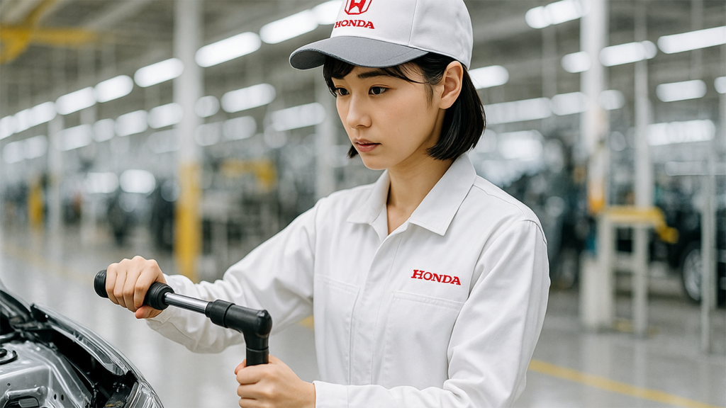 ホンダ期間工の女性
