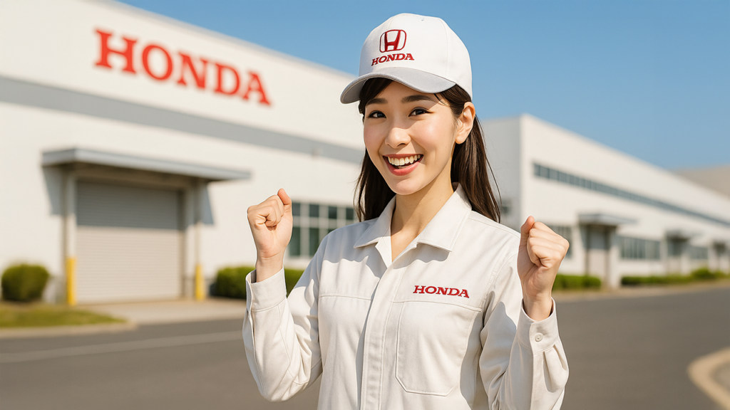 ホンダ期間工の女性