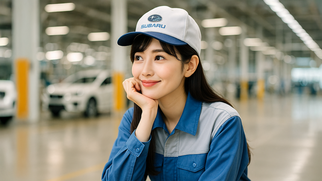 スバル期間工の女性