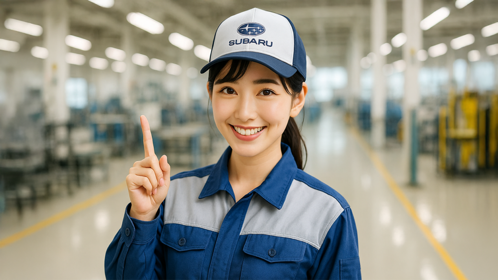 スバル期間工の女性