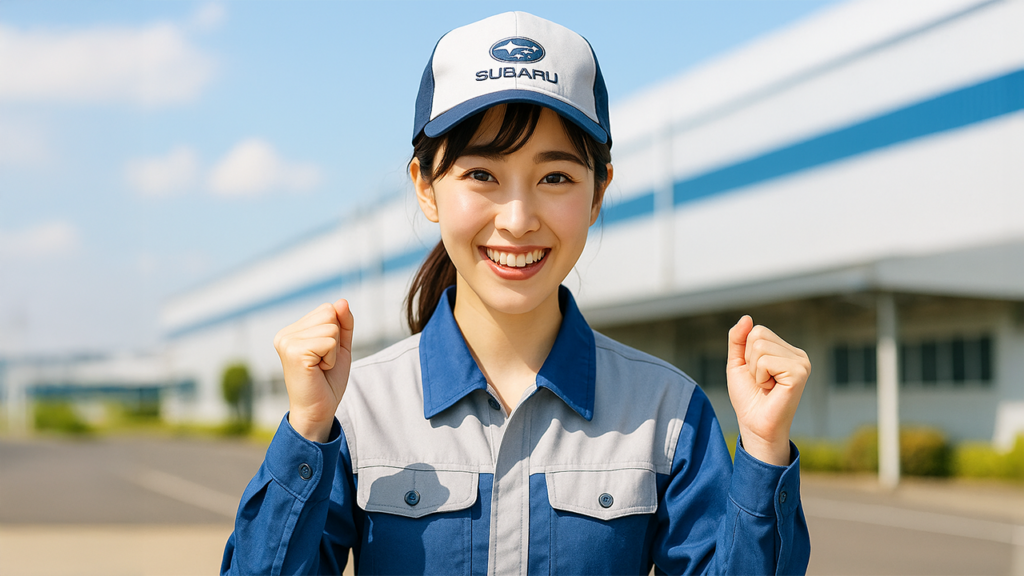 スバル期間工の女性