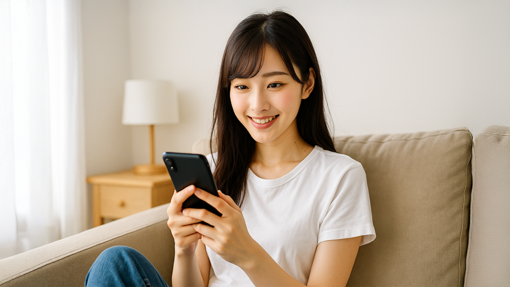 寮住まいの女性