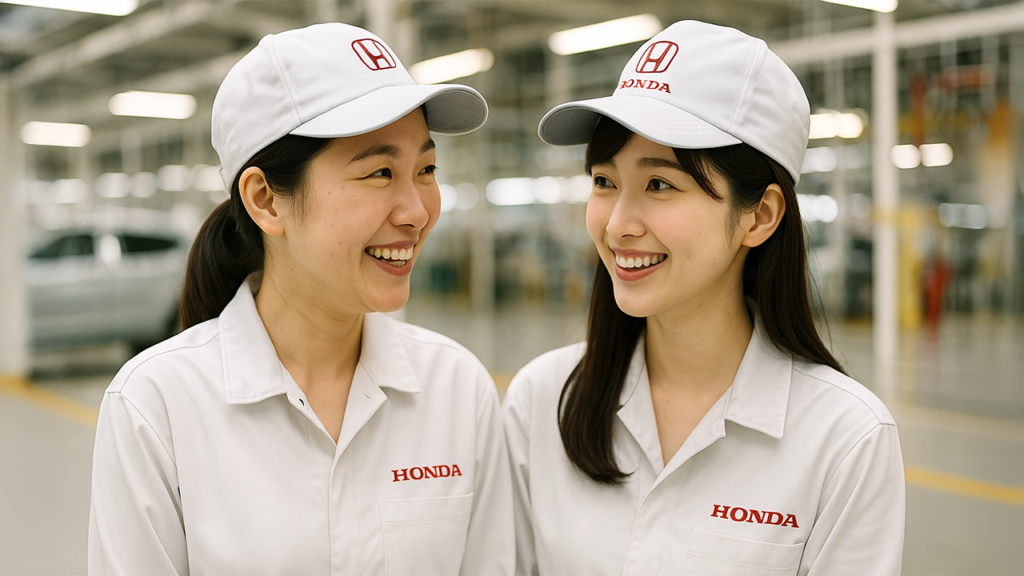 ホンダ期間工の女性