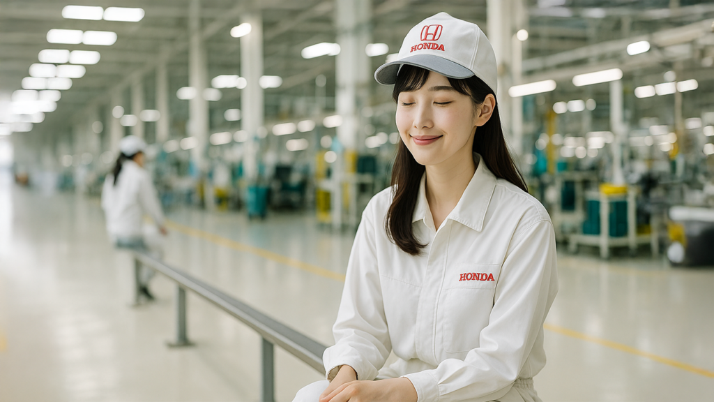ホンダ期間工の女性
