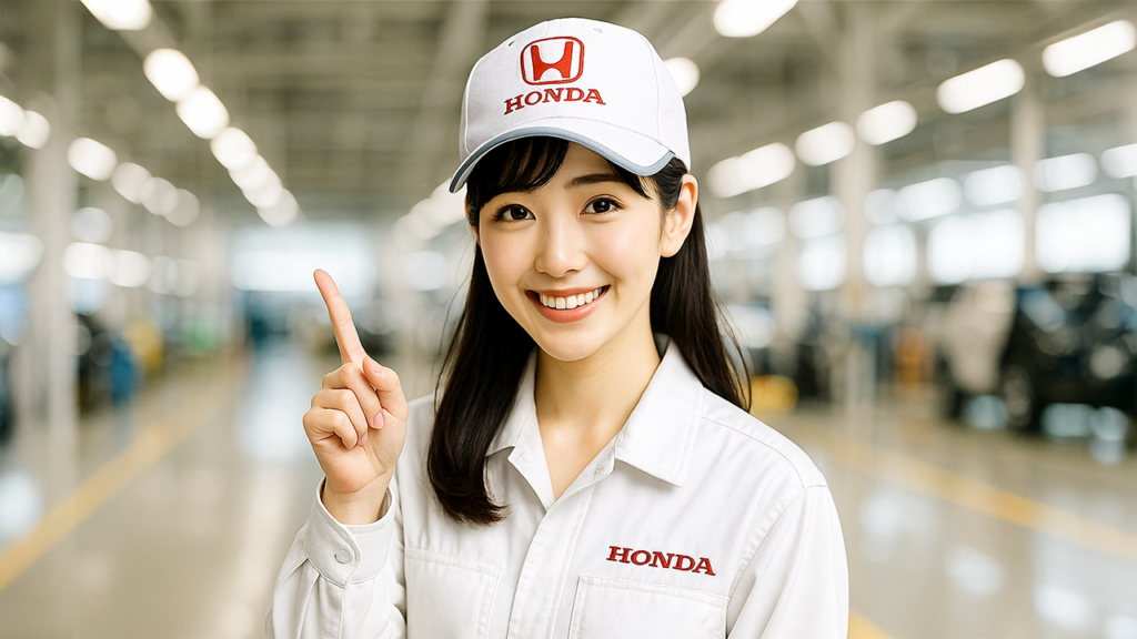 ホンダ期間工の女性