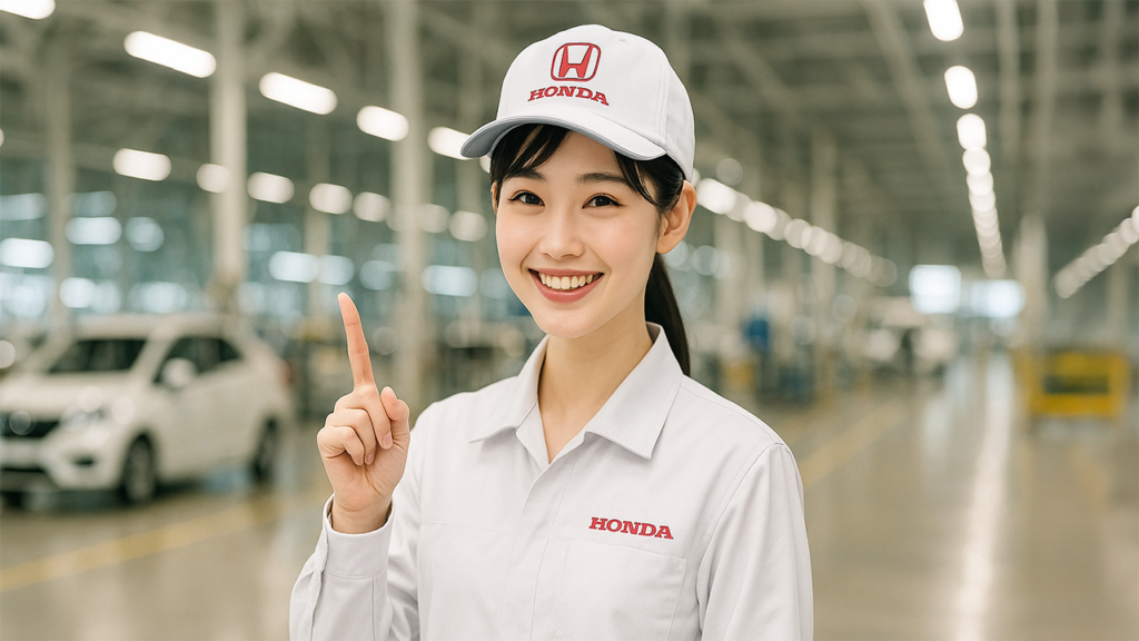 ホンダ期間工の女性