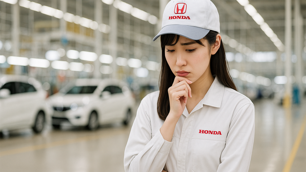 ホンダ期間工の女性