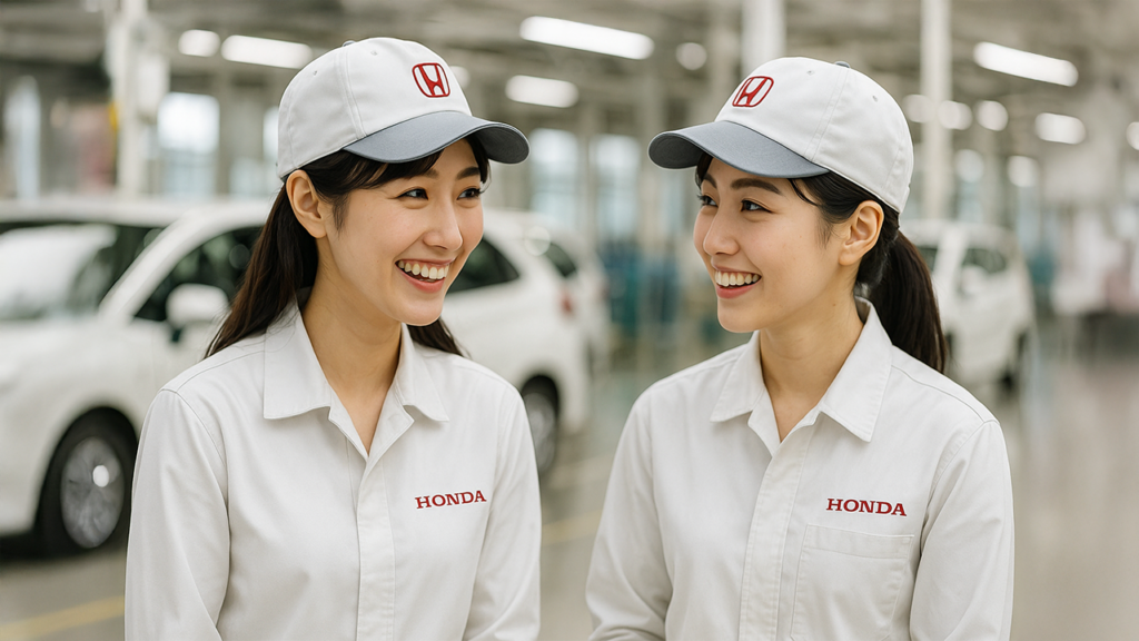 ホンダ期間工の女性