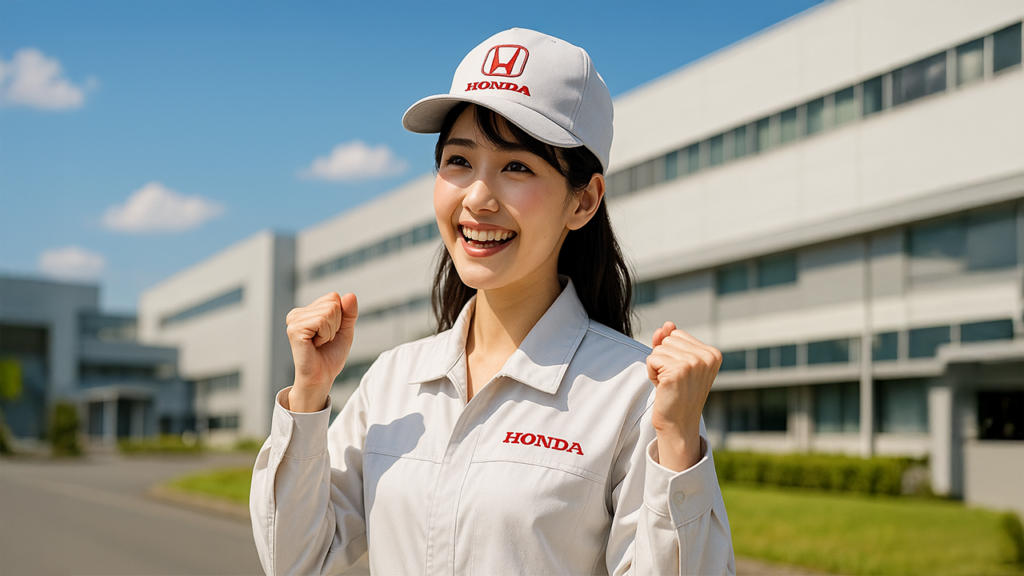 ホンダ期間工の女性