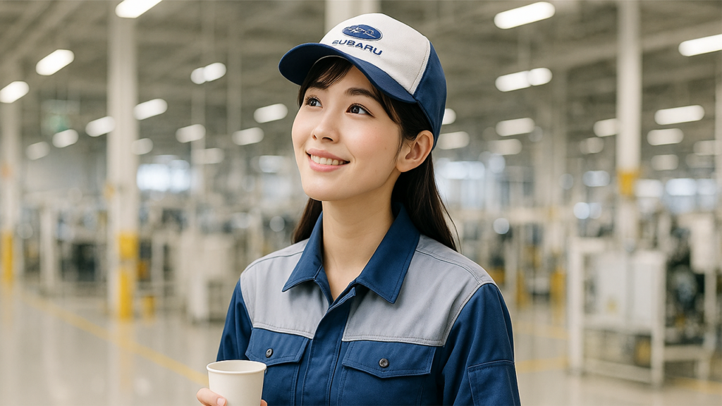 スバル期間工の女性
