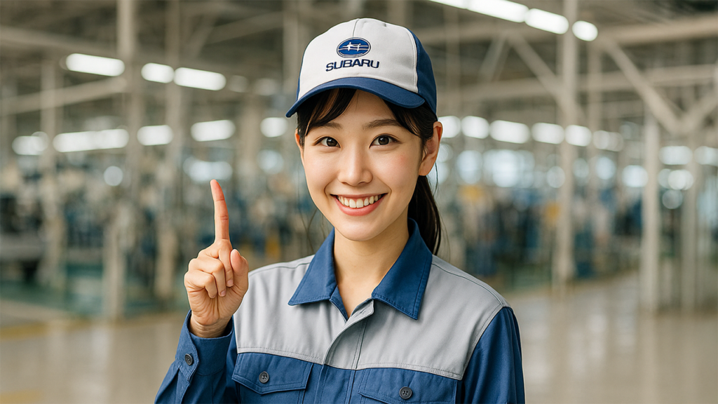 スバル期間工の女性