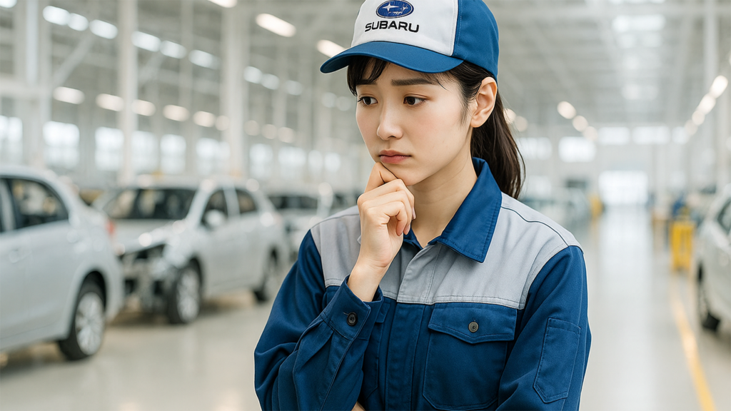 スバル期間工の女性