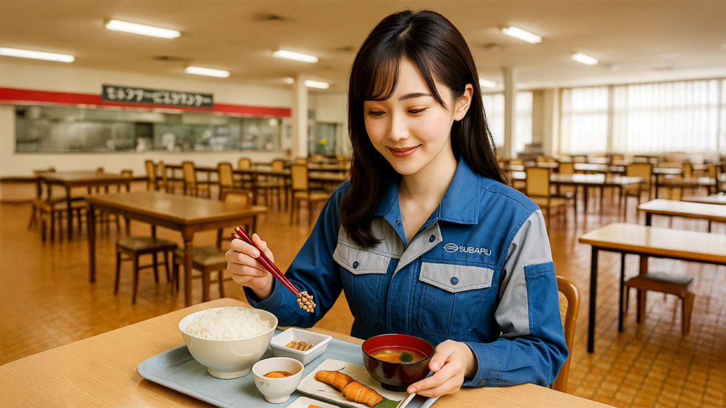 スバル期間工の食事