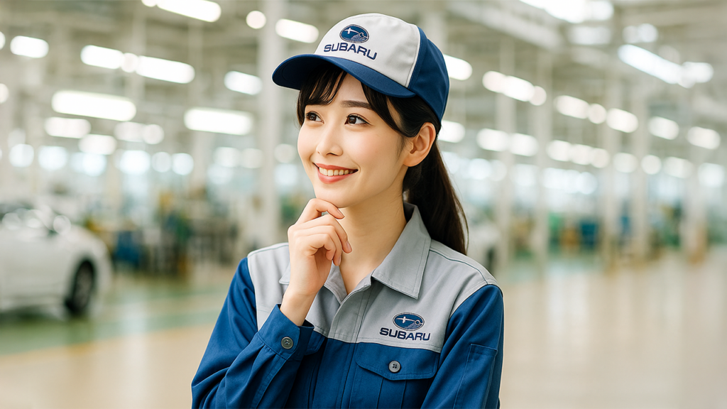 スバル期間工の女性