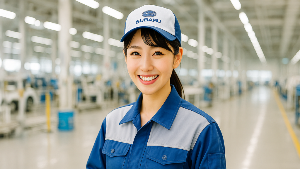 スバル期間工の女性