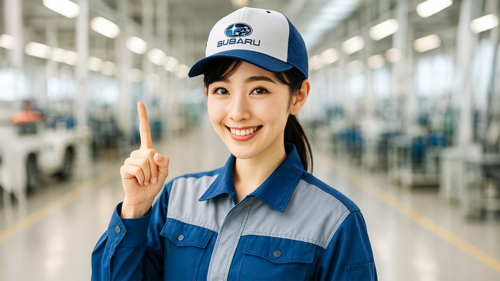 スバル期間工の女性