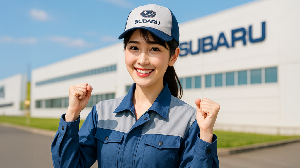 スバル期間工の女性