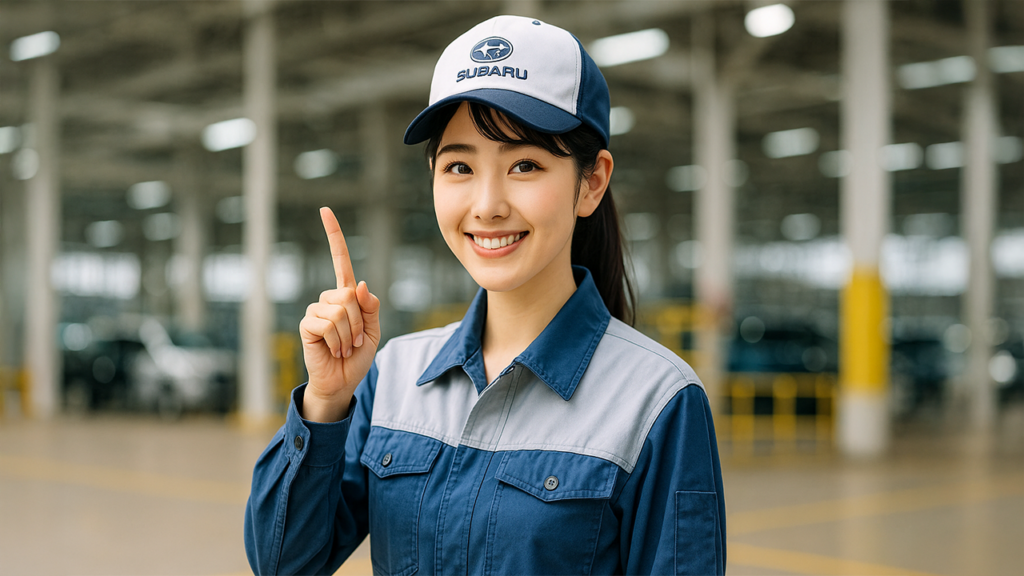 スバル期間工の女性