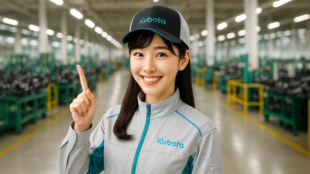 クボタ期間工の女性
