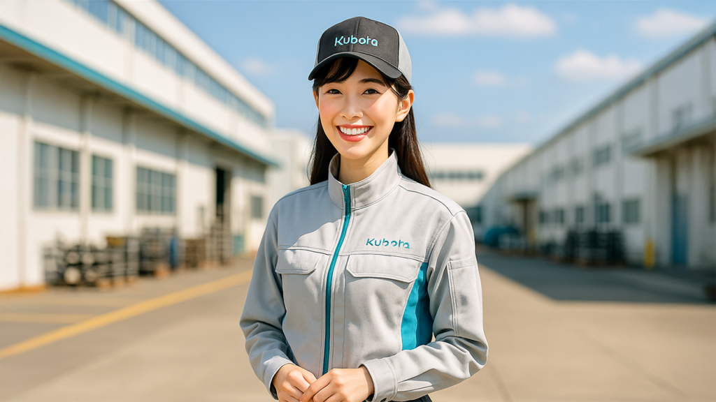 クボタ期間工の女性