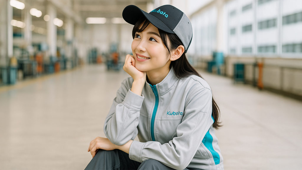 クボタ期間工の女性