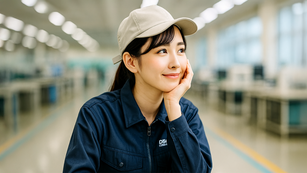 ディスコ期間工の女性