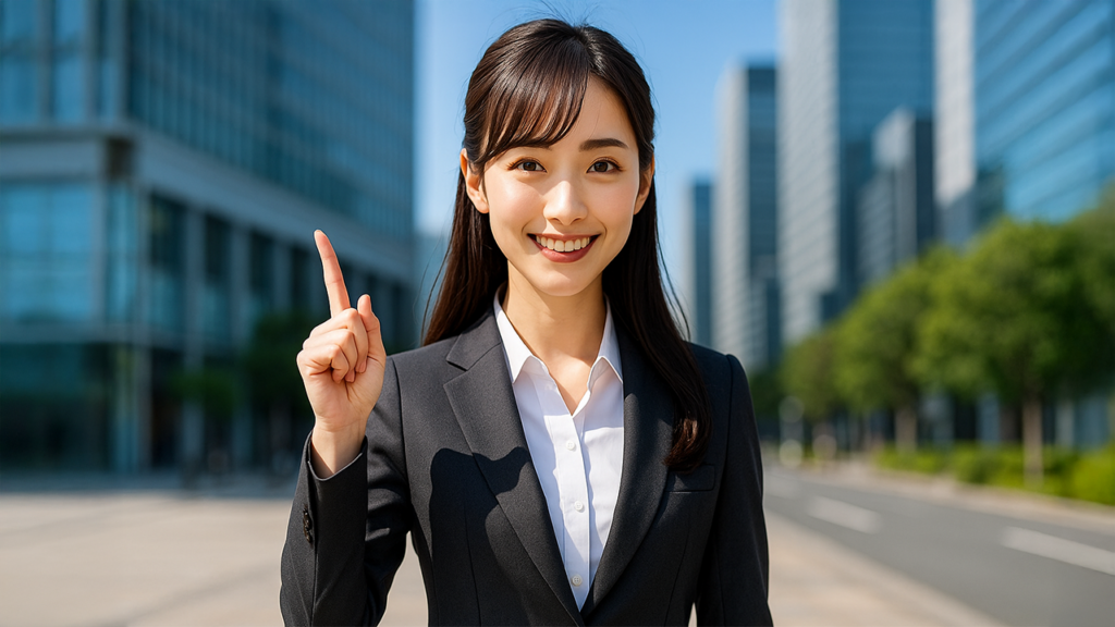 ガイドの女性
