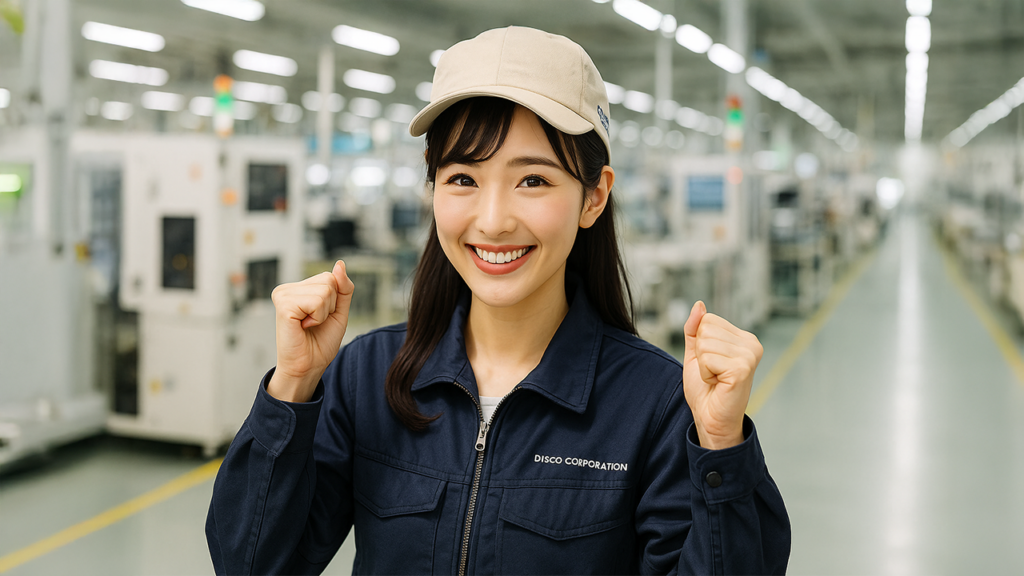 ディスコ期間工の女性
