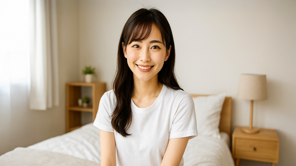 寮住まいの女性