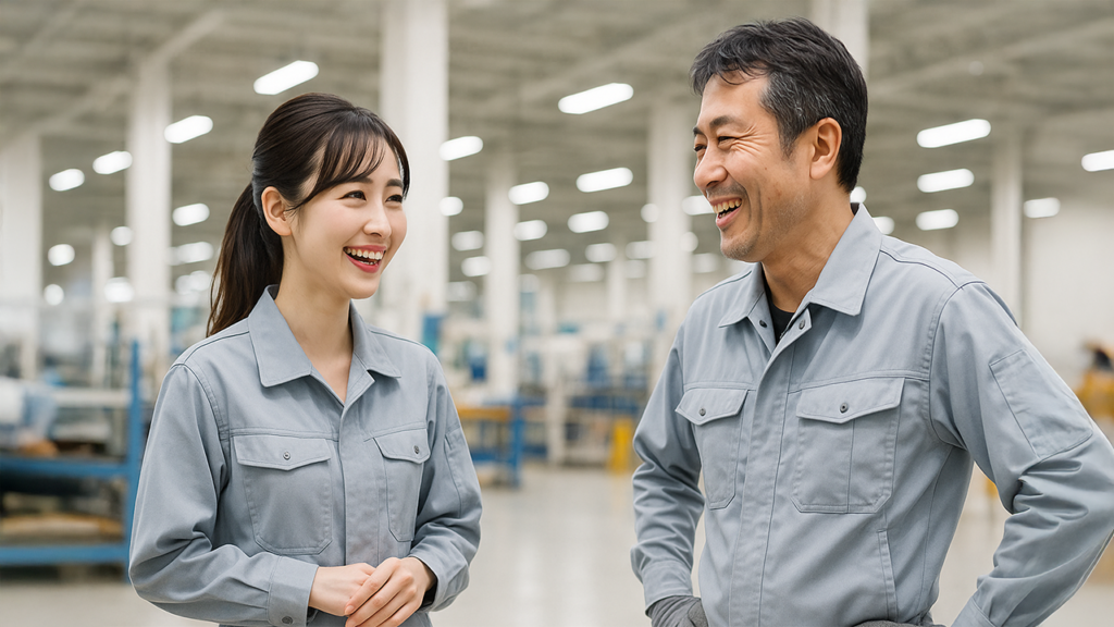 期間工の男女