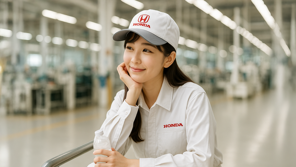 ホンダ期間工の女性