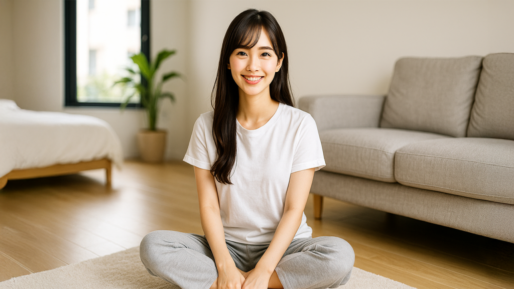 寮住まいの女性