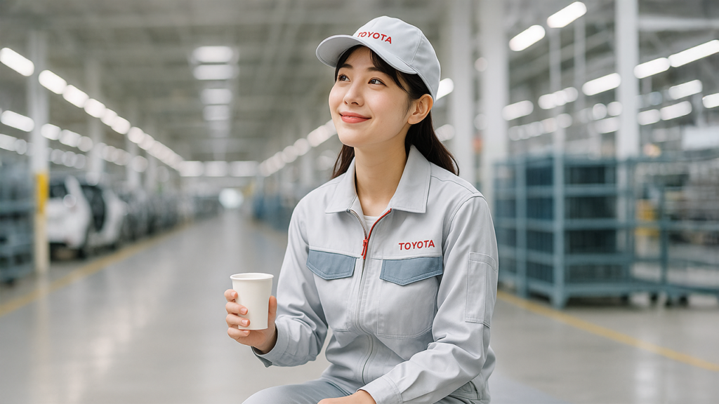 トヨタ期間工の女性
