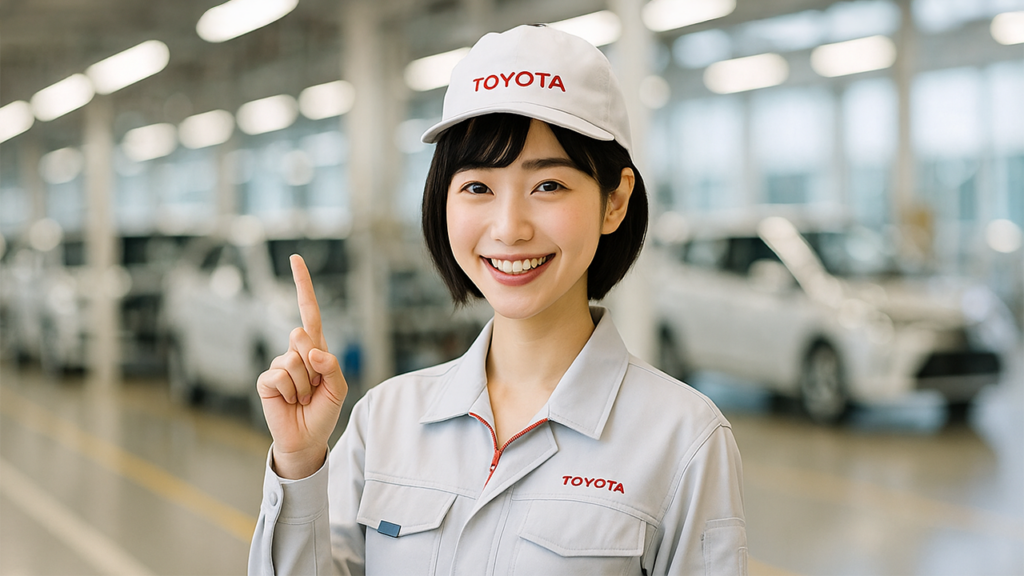 トヨタ期間工の女性