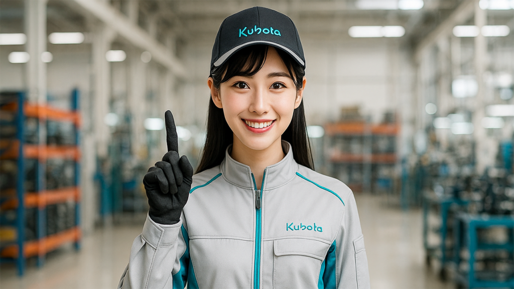 クボタ期間工の女性